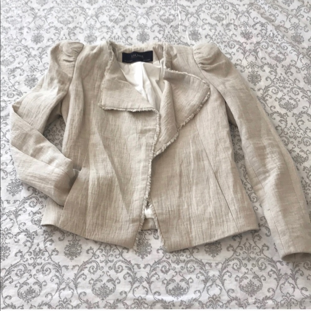 Zara Linen Blazer